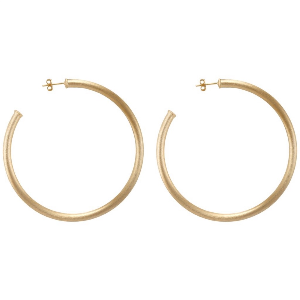Sheila Fajl Gold Hoop Earrings